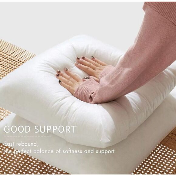 MIULEE Throw Pillow Insert Hypoallergenic Premium Pillow Stuffer Sham Rectangle - Picture 2 of 8